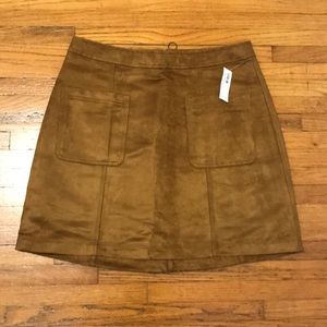 Old Navy Faux-Suede Skirt